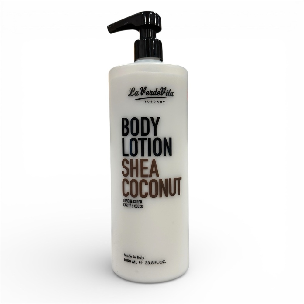 LA VERDE VITA Shea Coconut Moisturizing Body Lotion 33.8 fl. oz Made in Italy
